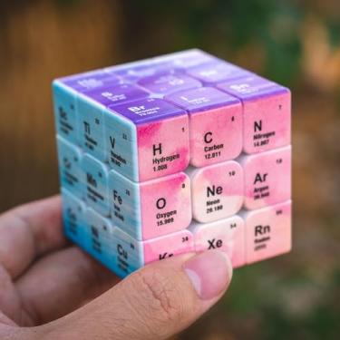 Imagem de Cuberspeed Periodic Table 3x3 Speed Cube Puzzle Magic Cube 3x3x3 Puzzle