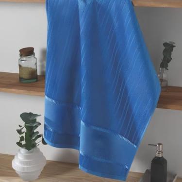 Imagem de Toalhas de Banho Bella Dohler para Bordado Cruz (1, 11150 - Azul Royal, 70cm X 140cm)