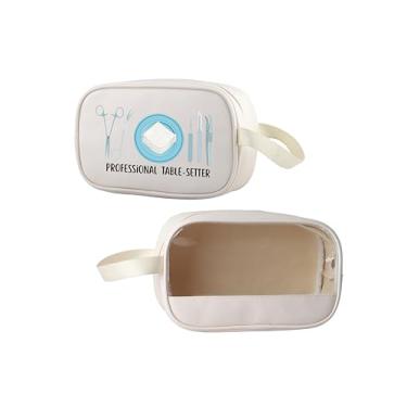 Imagem de Lywjyb Birdgot Surgical Tech Bolsa de maquiagem transparente ou presente de enfermeira, presente de médico cirúrgico, produto da semana de tecnologia cirúrgica, Cbag para mesa, Beleza