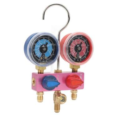 Imagem de Medidor de coletor Acogedor Mini Fluoride R22 R32 R410A G1/4