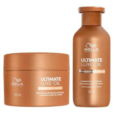 Imagem de Wella Professional Ultimate Luxe Oil Kit  Shampoo + Máscara - Wella Pr