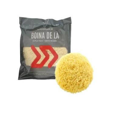 Imagem de Boina dupla face la super macia amarela 190mm-perfecto corte, Sem Vari