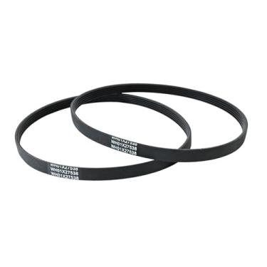 Imagem de 2 peças WH01X27538 de substituição da correia da arruela para máquinas de lavar GE/Hotpoint, compatível com AP6328256, 4587903, PS12299369 e mais