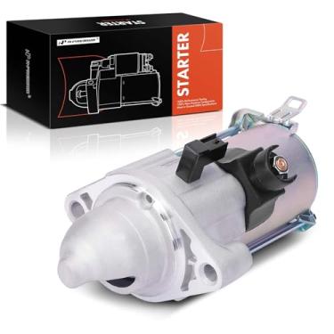 Imagem de A-Premium Motor de arranque compatível com Honda CR-V CRV 2014 2,4L, Civic 2014-2015 2,4L, 12V 1,6KW 9 dentes no sentido horário, substituição # 31200-R5A-A01
