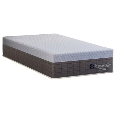 Imagem de Colchão Solteirão Molas Molas ensacadas Ensacadas Piemonte Ice 32cm X 96cm Line Premier Orthoflex Cinza/Branco