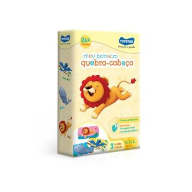 Imagem de Quebra-Cabeça 2, 3, e 4 Peças - Meu Primeiro Quebra-Cabeça - Toyster