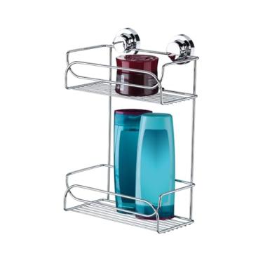 Imagem de PRATELEIRA BANHEIRO SHAMPOO VENTOSA LAVANDERIA COZINHA FUTURE 4051