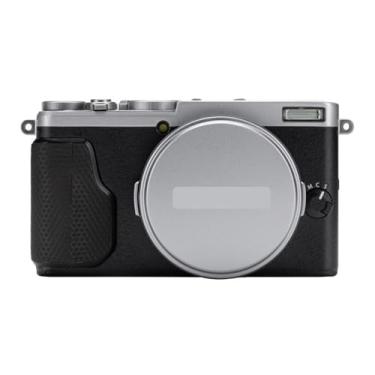 Imagem de X 70 Película protetora de vinil antirriscos para câmera película protetora de vinil capa de decalques para FujiFilm X70 X-70 (prata fosco + preto fosco)