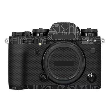 Imagem de X-T3 Adesivo de capa de câmera antiarranhões para FujiFilm X-T3 Película protetora de câmera Decalques XT3 (Circuit Titanium)