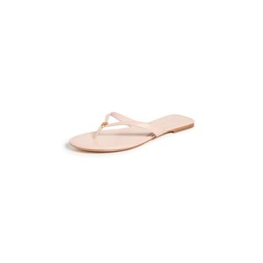 Imagem de Tory Burch Chinelos Clássicos Femininos, Concha, rosa, 12