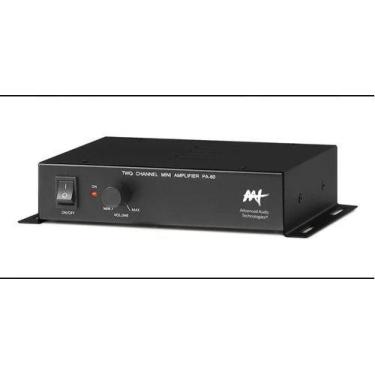 Imagem de Amplificador Aat Integrado Pa-60 Para Multi-zona De 30w Rms, Preto