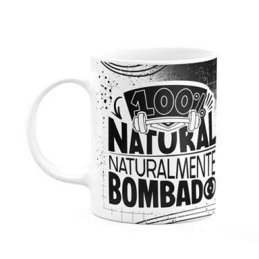 Imagem de Caneca Fitness Academia - 100 por cento natural - JPS INFO