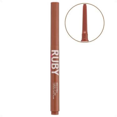 Imagem de Lapiseira Labial Volume Ruby Kisses Big e Full Nude Beige Rpu01b