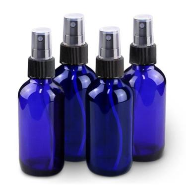 Imagem de Frascos de spray Wedama Mini Amber Glass 120 mL (4 onças) (pacote com 