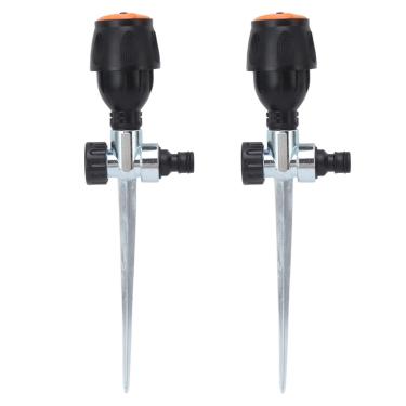 Imagem de Aspersor Rotativo Automático Eficiente, Bico de Agulha de Inserção de Metal, Aspersor de 360 ​​graus para Jardim Com Economia de água
