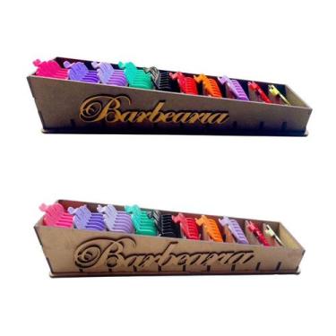 Imagem de Porta Pentes De Máquinas Para Banca Barbeiro Cabeleireiro - Barbershop