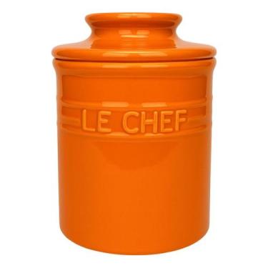 Imagem de Manteigueira Francesa Le Cheff Cerâmica Porta Manteiga 10cm - Hauskraf