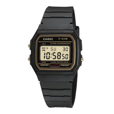 Imagem de Relógio Casio Masculino Ref: F-91wg-9qdf Vintage Digital