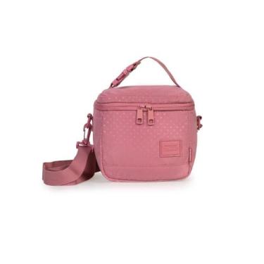 Imagem de Lancheira Térmica Juvenil Feminina Polka Dots Rosa - Bagaggio, U