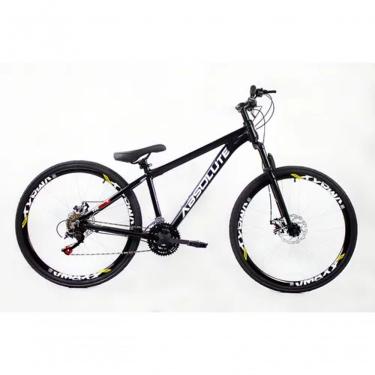 Imagem de Bicicleta Aro 26 Absolute Nero 5 Preto 21v Câmbios Importado Vmaxx