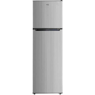Imagem de Geladeira Refrigerador HQ Defrost 290 Litros Preto e Cinza HQ-290RDF - 220v