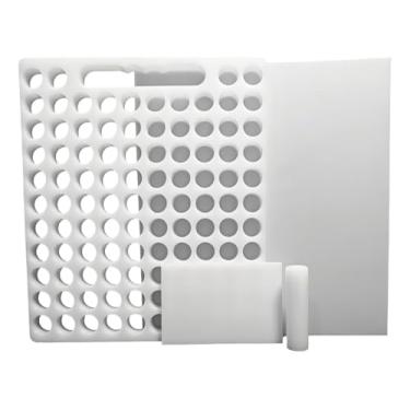 Imagem de Placa Porcionadora Dosadora Doces Brigadeiro Beijinho Confeitaria 13G 104F (104 F (18G))