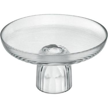 Imagem de CENTRO MESA FRUTEIRA HOME&CO COM PE VIDRO 17x25x25cm TRANSPARENTE