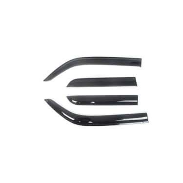 Imagem de GRJQRKHZ Defletor de janela lateral de carro para L&and para R&Over Discovery Sport L550 2014-2023 Weathershied viseira de porta vento sol proteção chuva janela lateral defletores de vento