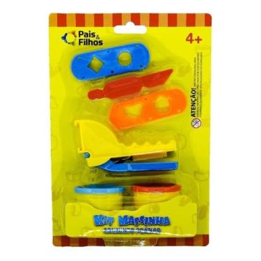 Imagem de Kit Massinha De Modelar - Conjunto Prático Brinquedo Lúdico