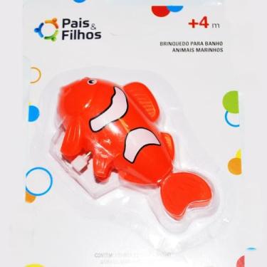 Imagem de Brinquedo Para Banho Animais Marinhos De Dar Corda Fricção