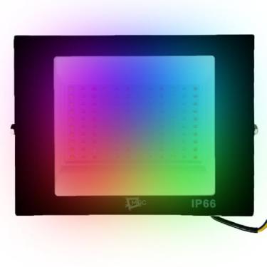 Imagem de Refletor LED RGB 300W MGC IP66 Bivolt – Iluminação Colorida e Potente para Áreas Externas