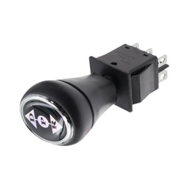 Imagem de oshhni Interruptor de mudança de direção para frente e para trás para carro elétrico infantil, fácil de instalar, interruptor de mudança de direção com haste