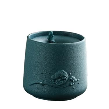 Imagem de Cinzeiro de ervas daninhas cinzeiro criativo casa personalidade tendência sala de estar anti-moscas Ash com escritório cerâmica cinzeiro cerâmico cinzeiros para cigarros (B)