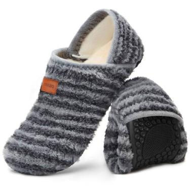 Imagem de Chinelos Tanamo House para mulheres e homens, meias internas com pés d