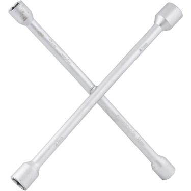 Imagem de Chave de roda tipo cruz 17x19x21x23mm cromo vanádio - Vonder