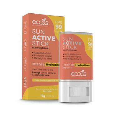 Imagem de Protetor Solar Incolor Fps 99 Em Bastão 17g Eccos Sun Active
