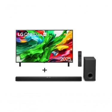Imagem de Combo Smart TV LG QNED Evo AI QNED85 86" + Soundbar LG S90TY 5.1.3 Can