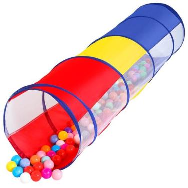 Imagem de Play Tunnel Tent Moncoland para crianças pequenas com malha respirável