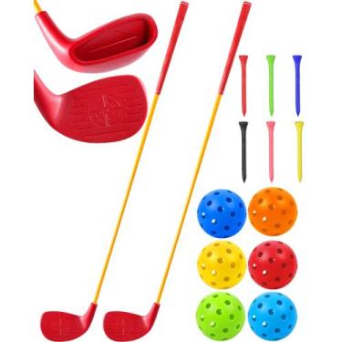 Imagem de Conjunto de tacos de golfe HOTWIND 91 cm Carbon Shaft, pacote com 2 bo