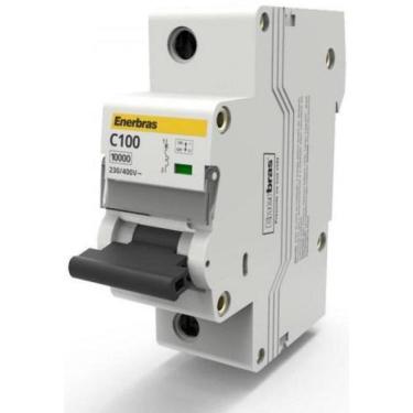 Imagem de Disjuntor Monopolar Curva C 100A Din - Enerbras