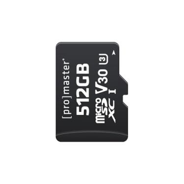 Imagem de ProMaster Cartão de memória Micro SDXC 512GB Advanced UHS-I V30, modelo 87858