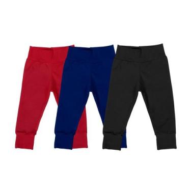 Imagem de Kit 03 Mijão de Bebê Menino e Menina 100% Algodão - 004 MARKETPLACE, M