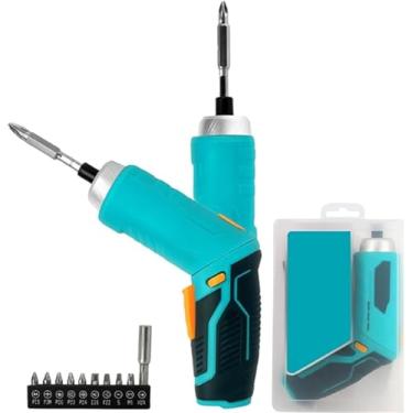 Imagem de Parafusadeira Elétrica Portátil para pequenos reparos. Recarregável para Uso Doméstico e Profissional