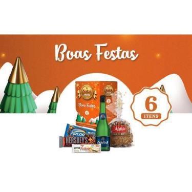 Imagem de Cesta De Natal Boas Festa 6 Itens - Supermf