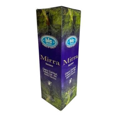 Imagem de Incenso Indiano Bic Mirra 25 Caixas com 8 Varetas - Lua Mística - 100%