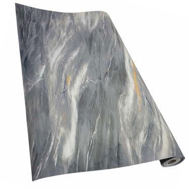 Imagem de Papel de Parede Autocolante Adesivo Marmore Obra Construçao Reforma Reparo Envelopamento Casa Cozinha Quarto Moveis