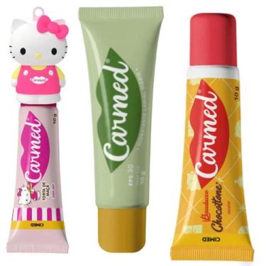 Imagem de Kit Carmed Agua De Coco Hello Kitty Chocotone Lançamentos