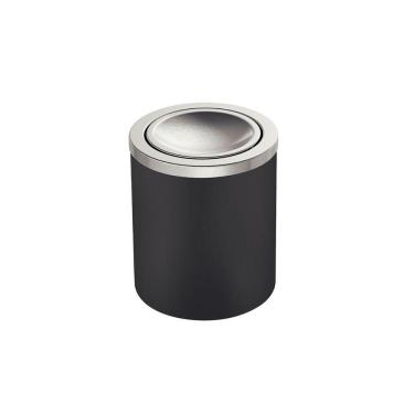 Imagem de Lixeira Tramontina útil Basculante 5l Redonda Preta 94540024