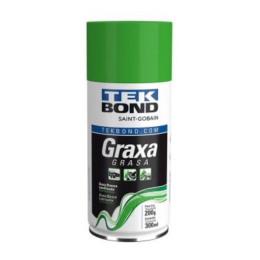 Imagem de Graxa De Lítio Branca Spray 300ml Tekbond