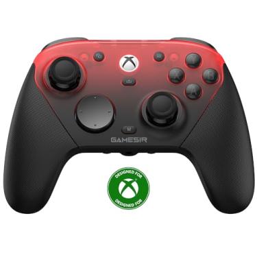 Imagem de GameSir G7 Pro 1000Hz Controller mit Ladestation für Xbox Series X|S, Xbox One, Windows 10/11 & Android – TMR Joysticks, verstellbare Trigger & 4 programmierbare Tasten – Shadow Ember
